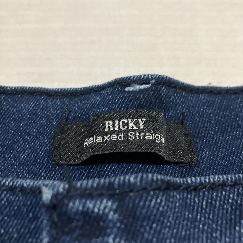 True Religion SN‎ Flap Ricky Relaxed Straight Mens Denim Shorts Size 40 X 12